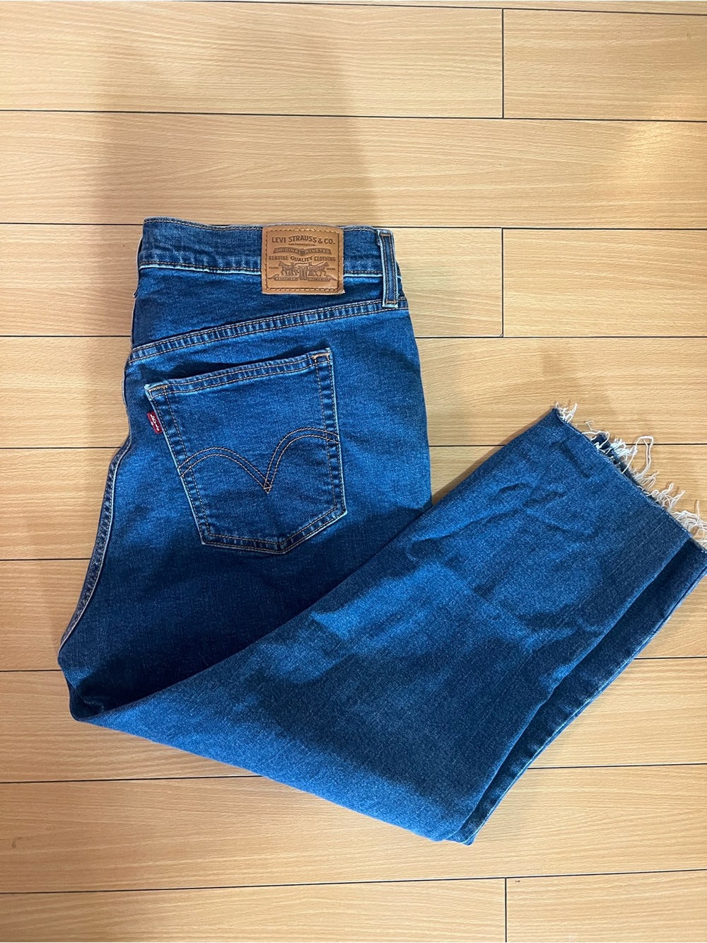 Levi's Blue Denim Jeans - Classic Five-Pocket